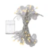 Warm White Butterfly Charm 10-Strand LED Curtain Lights