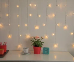 Warm White Butterfly Charm 10-Strand LED Curtain Lights -Cuisinart Store 810603463 B0 2