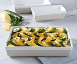 Martha Stewart Gray 3-Piece Stoneware Baker Set -Cuisinart Store 810603503 3