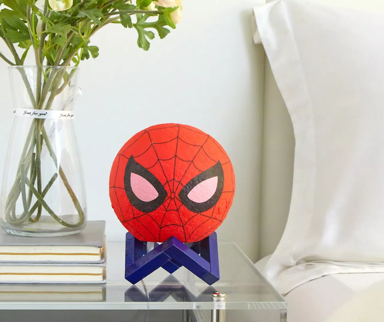 Marvel Red & Blue Spider-Man Moon Lamp 2 Marvel Red & Blue Spider-Man Moon Lamp - Image 2