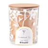 Sandalwood Fig 2-Wick Floral Glass Candle, 16 Oz.