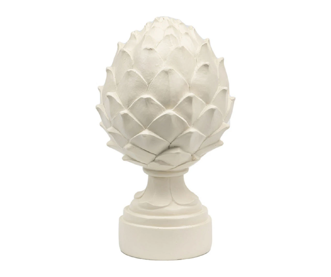 White Artichoke Tabletop Decor 1 White Artichoke Tabletop Decor