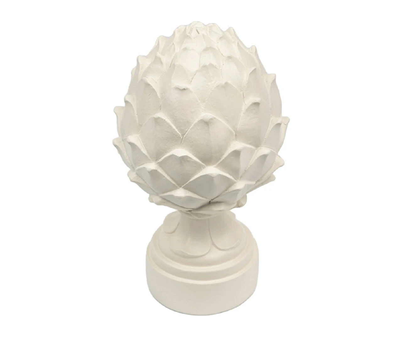 White Artichoke Tabletop Decor 2 White Artichoke Tabletop Decor - Image 2