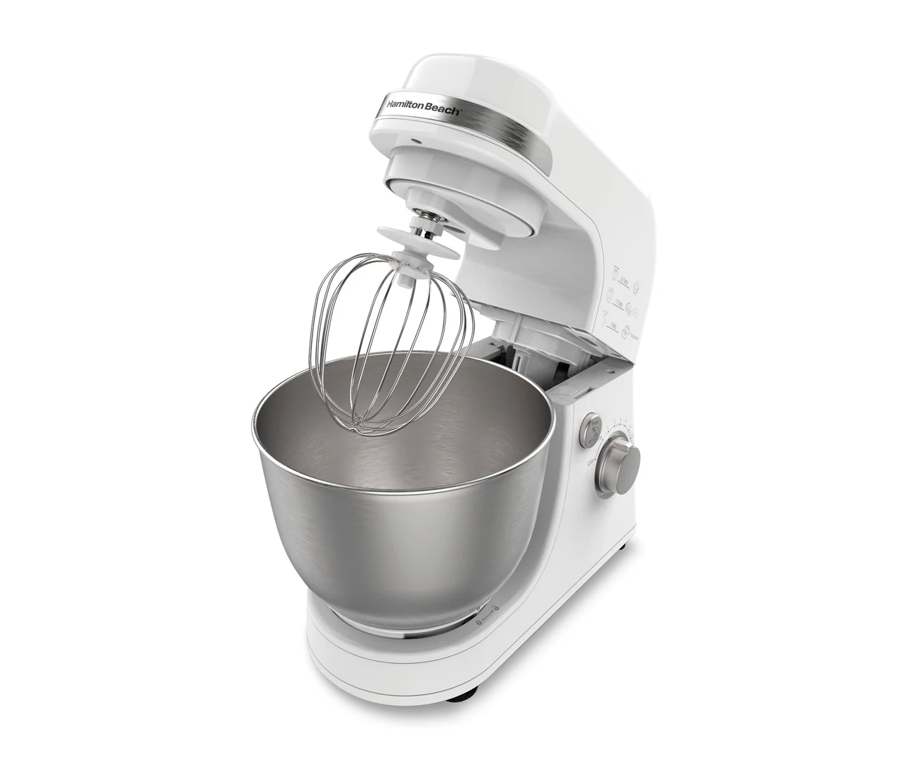 Hamilton Beach White 7-Speed Stand Mixer 2 Hamilton Beach White 7-Speed Stand Mixer - Image 2