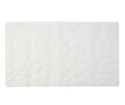 White Pebble Soft Rubber Bath Mat