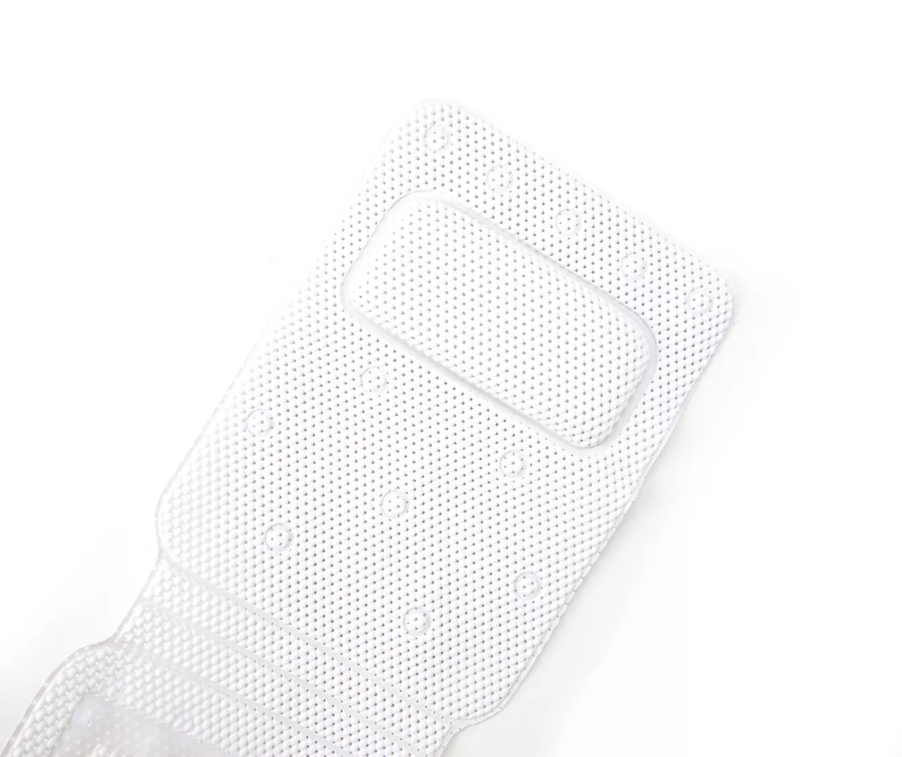 White Cushioned Foam Spa Tub Mat 2 White Cushioned Foam Spa Tub Mat - Image 2
