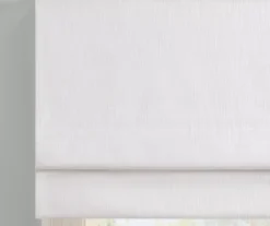 Eclipse Drew White Roman Blackout Shade -Cuisinart Store 810605531 810605532 810605533 810605534 810605535 A8 4
