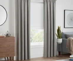 Eclipse Kylie White Blackout Roman Shade -Cuisinart Store 810605553 810605585 810605617 810605618 810605619 A8 5