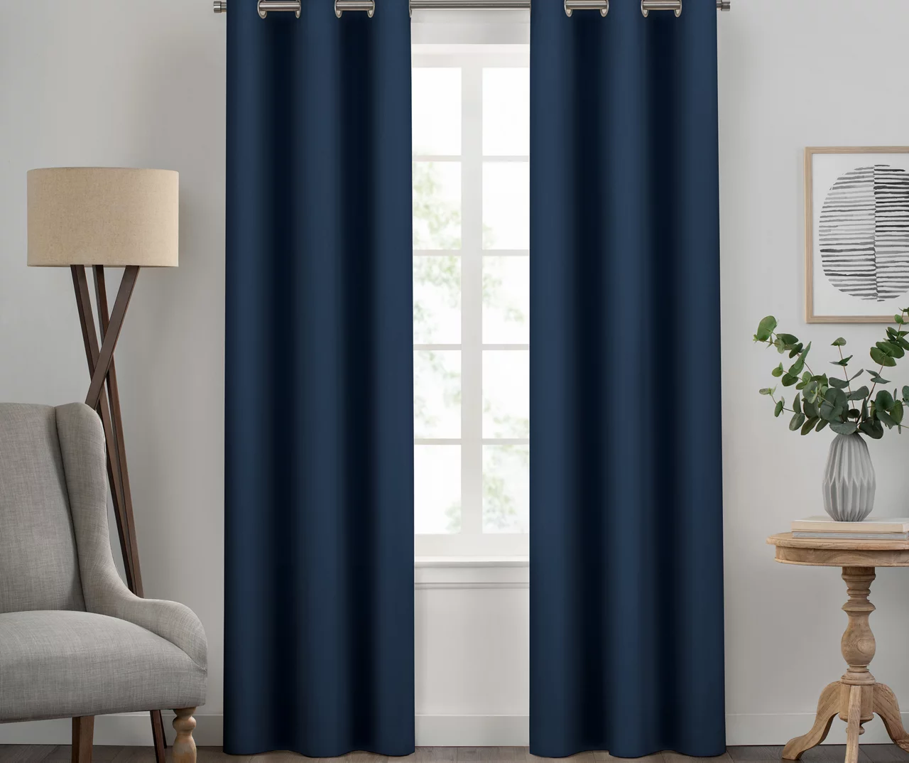 Eclipse Kendall Blackout Grommet Curtain Panel 3 Eclipse Kendall Blackout Grommet Curtain Panel - Image 3