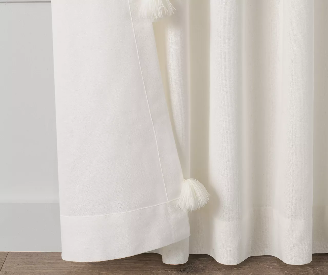 Mercantile Ardmore Tassel-Accent Light-Filtering Rod Pocket Curtain Panel 14 Mercantile Ardmore Tassel-Accent Light-Filtering Rod Pocket Curtain Panel - Image 14