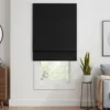 Eclipse Kylie Black Blackout Roman Shade