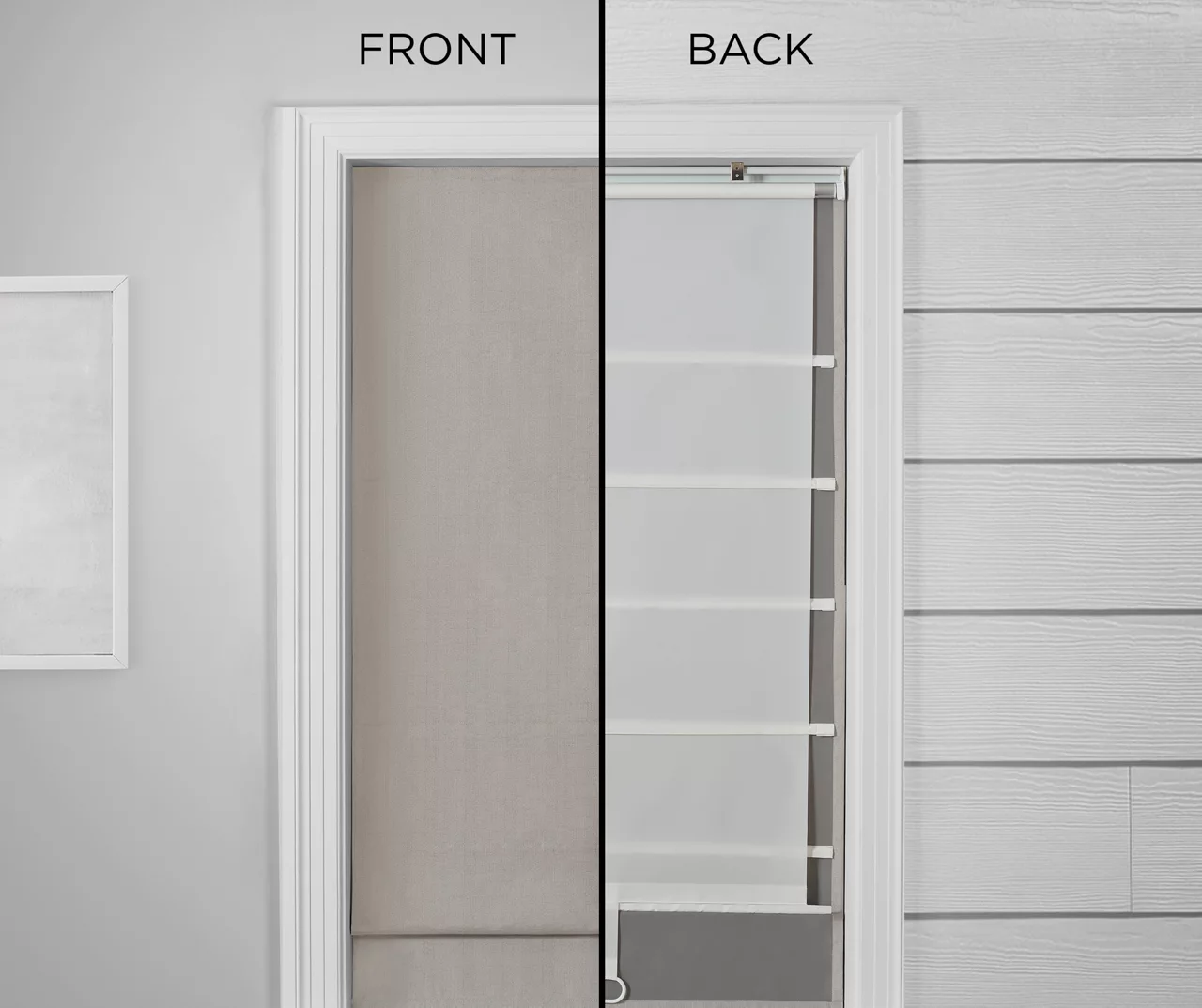 Eclipse Kylie Gray Blackout Roman Shade 5 Eclipse Kylie Gray Blackout Roman Shade - Image 5