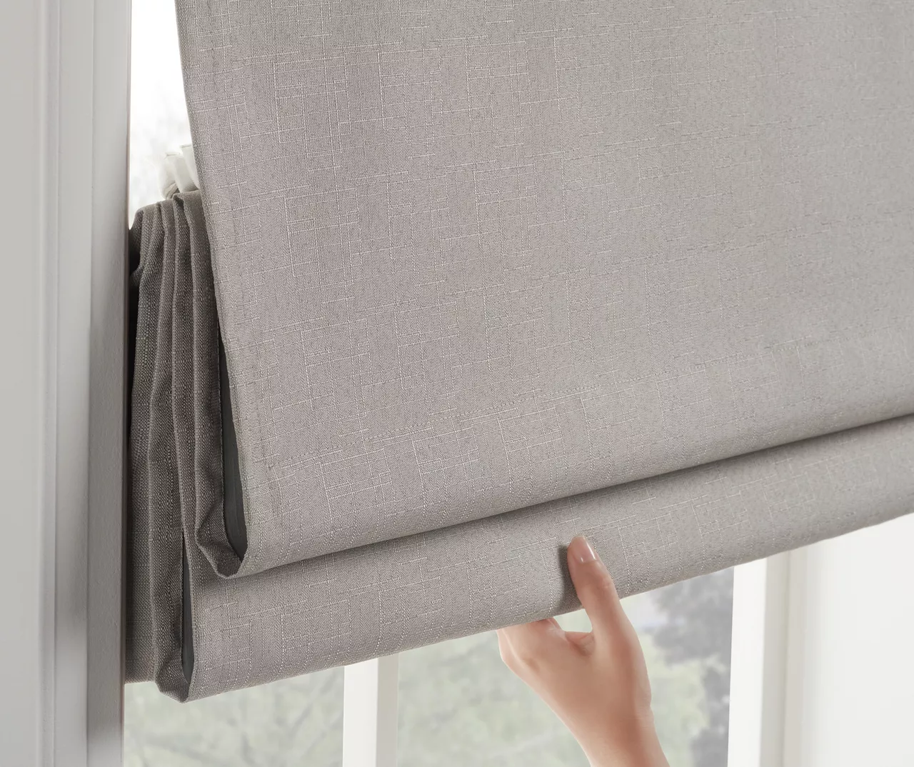 Eclipse Kylie Gray Blackout Roman Shade 7 Eclipse Kylie Gray Blackout Roman Shade - Image 7