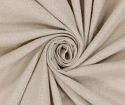 Lucinda Beige Light-Filtering Ring-Top Valance, (95") -Cuisinart Store 810605632 810605633 810605634 810605635 A8 10 2