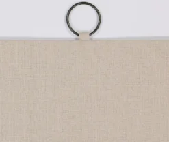 Lucinda Beige Light-Filtering Ring-Top Valance, (108") 16 Lucinda Beige Light-Filtering Ring-Top Valance, (108") -Cuisinart Store 810605632 810605633 810605634 810605635 A8 7 3
