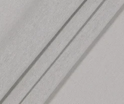 Lucinda Gray Light-Filtering Ring-Top Valance, (108") -Cuisinart Store 810605636 810605637 810605638 810605639 A8 3