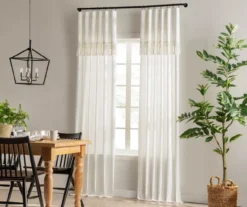Mercantile Lucinda Light-Filtering Ring-Top Valance 39 Mercantile Lucinda Light-Filtering Ring-Top Valance -Cuisinart Store 810605640 810605641 810605642 810605643 A8 2 2