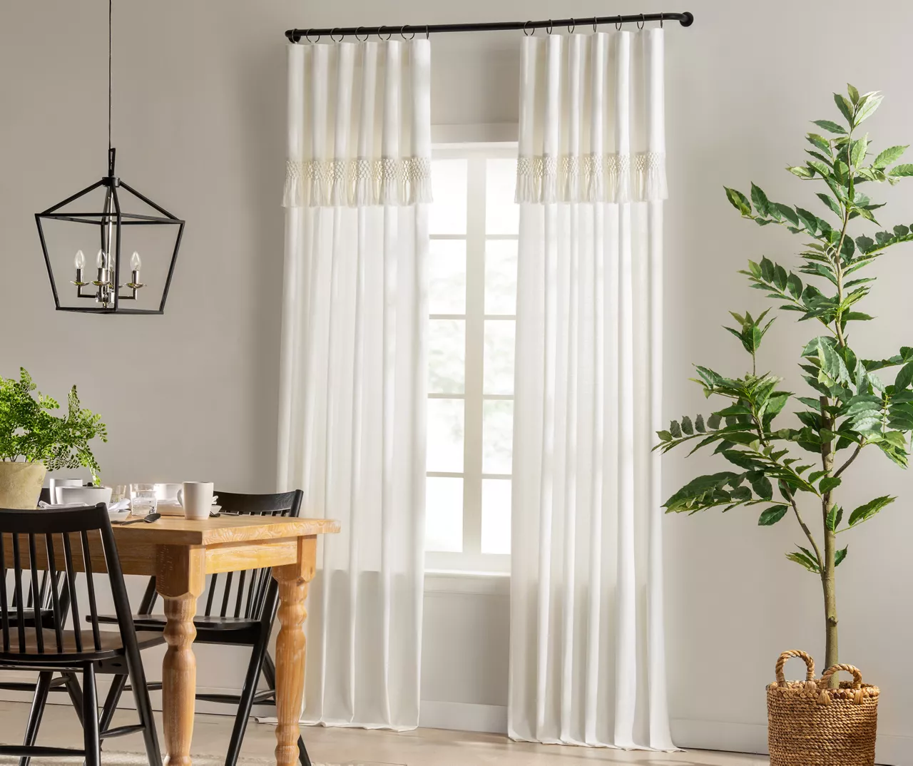 Mercantile Lucinda Light-Filtering Ring-Top Valance 20 Mercantile Lucinda Light-Filtering Ring-Top Valance - Image 20