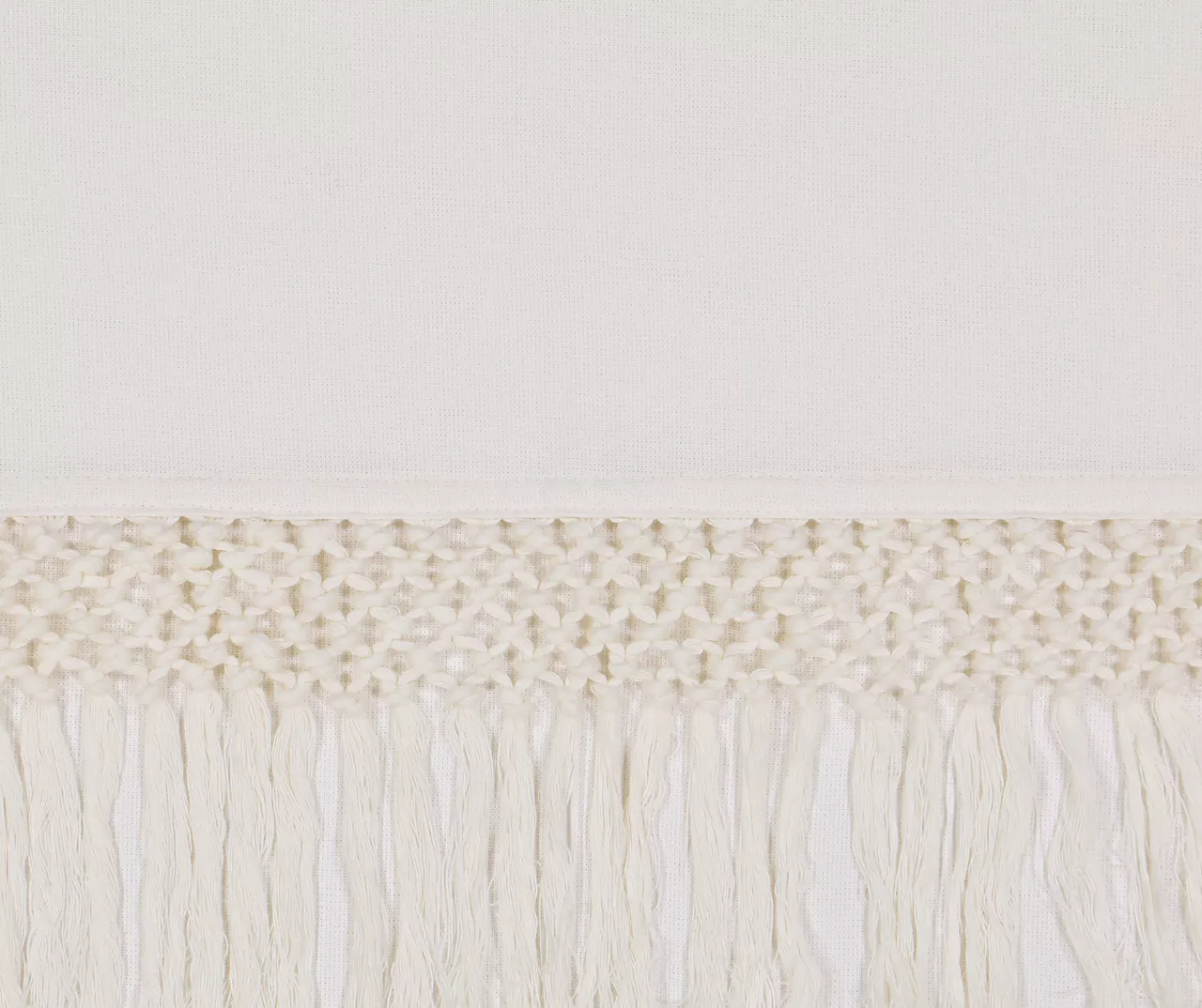 Lucinda Ivory Light-Filtering Ring-Top Valance, (108") 7 Lucinda Ivory Light-Filtering Ring-Top Valance, (108") - Image 7