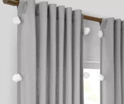 Mercantile Ardmore Tassel-Accent Light-Filtering Rod Pocket Curtain Panel 21 Mercantile Ardmore Tassel-Accent Light-Filtering Rod Pocket Curtain Panel -Cuisinart Store 810605644 810605645 810605646 810605647 A8 3
