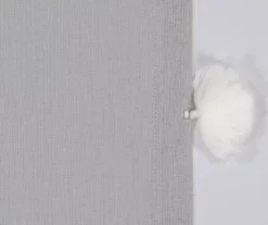 Mercantile Ardmore Tassel-Accent Light-Filtering Rod Pocket Curtain Panel 27 Mercantile Ardmore Tassel-Accent Light-Filtering Rod Pocket Curtain Panel -Cuisinart Store 810605644 810605645 810605646 810605647 A8 9