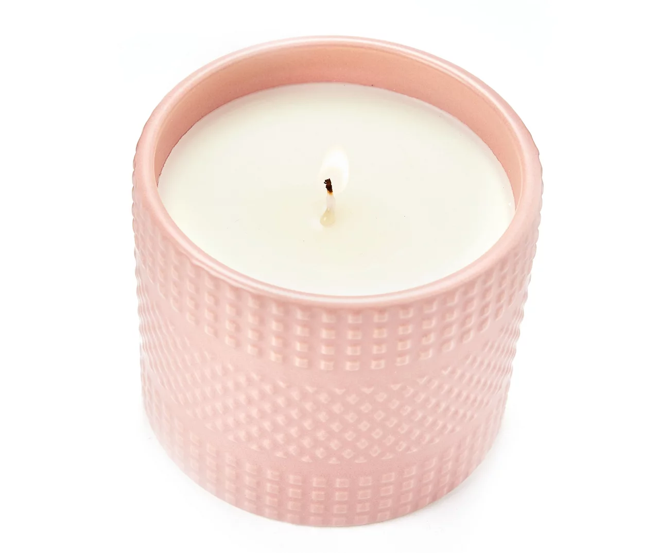 Homeward Sandalwood Fig Embossed Ceramic Candle, 11 Oz. 2 Homeward Sandalwood Fig Embossed Ceramic Candle, 11 Oz. - Image 2
