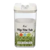 Felli Flip-Tite Tab Storage Container, 2.5 Qt.
