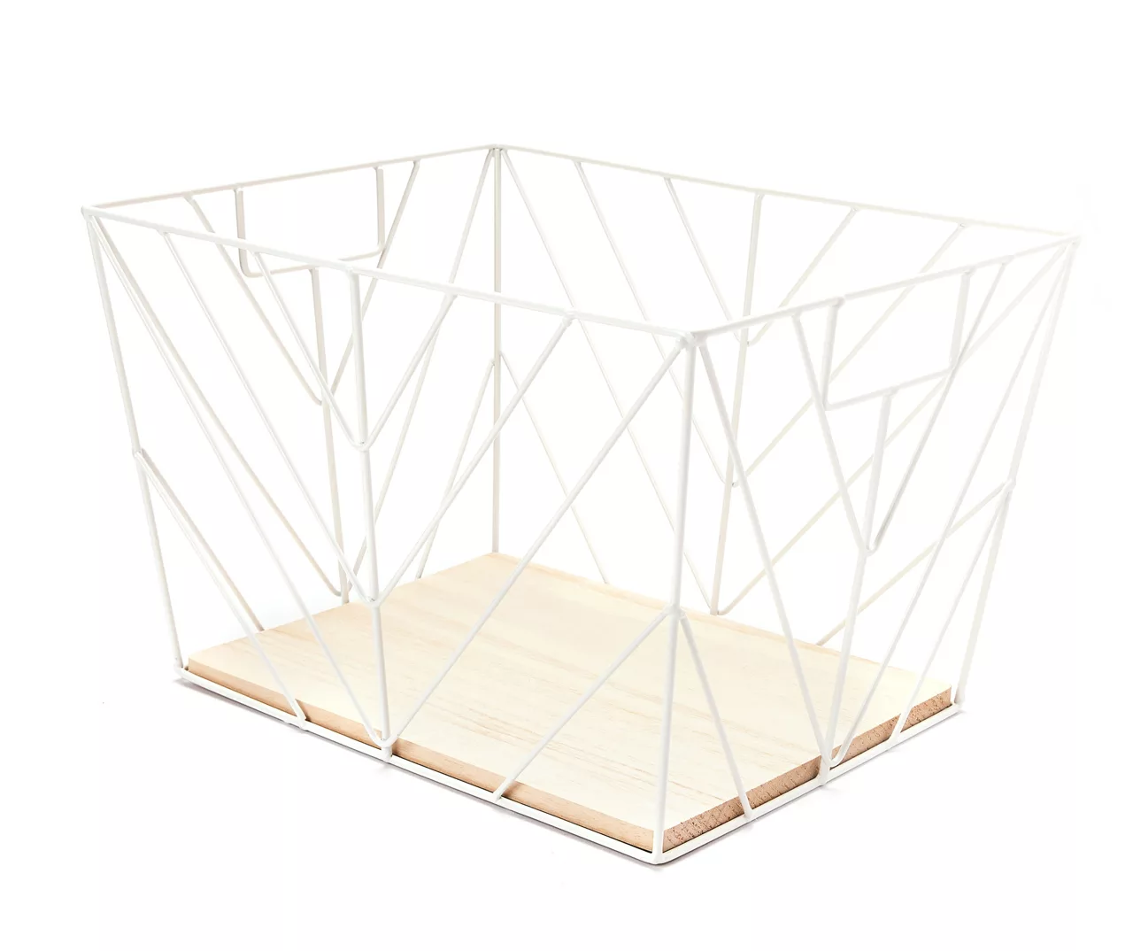 Tapered Wire Grid Storage Bin 2 Tapered Wire Grid Storage Bin - Image 2
