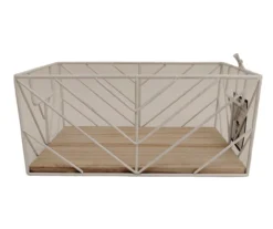 Wire Chevron Grid Storage Bin 14 Wire Chevron Grid Storage Bin -Cuisinart Store 810607195 A0 1