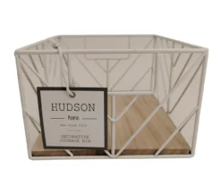 Wire Chevron Grid Storage Bin 10 Wire Chevron Grid Storage Bin -Cuisinart Store 810607195 A1 2