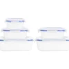 Fresh & Seal Glass 10-Piece Food Storage Container Set