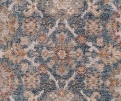 Caitlyn Blue & Red Persian Ornamental Bordered Area Rug -Cuisinart Store 810608527 810608555 810608556 A8 10