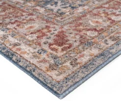 Caitlyn Blue & Red Persian Ornamental Bordered Area Rug -Cuisinart Store 810608527 810608555 810608556 A8 5