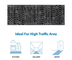 Jessica Moroccan Geo Area Rug -Cuisinart Store 810608544 B0 13