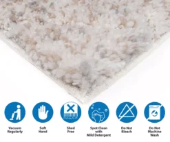 Sophie Talas Cream Trellis Area Rug, (3' X 5') -Cuisinart Store 810608565 810608566 D0 12