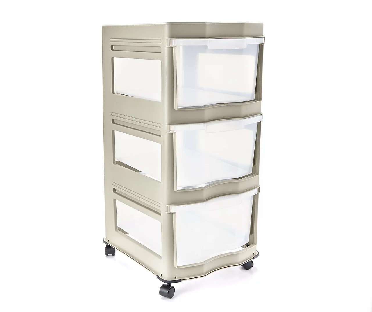 Pumice Gray 3-Drawer Cart 1 Pumice Gray 3-Drawer Cart