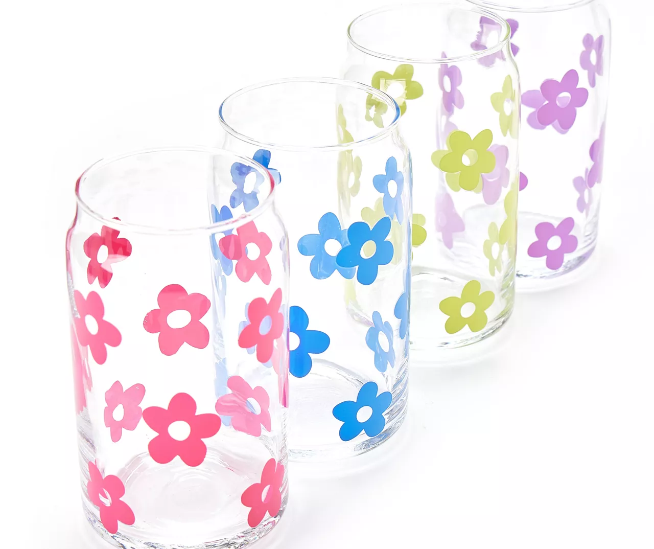 Daisy Can 4-Piece Glassware Set 2 Daisy Can 4-Piece Glassware Set - Image 2