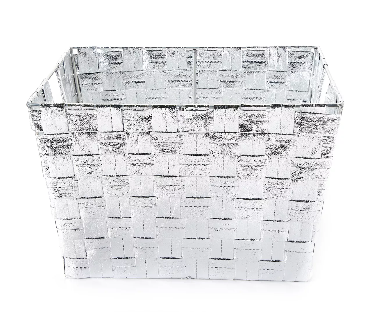 Metallic Woven Storage Bin 12 Metallic Woven Storage Bin - Image 12