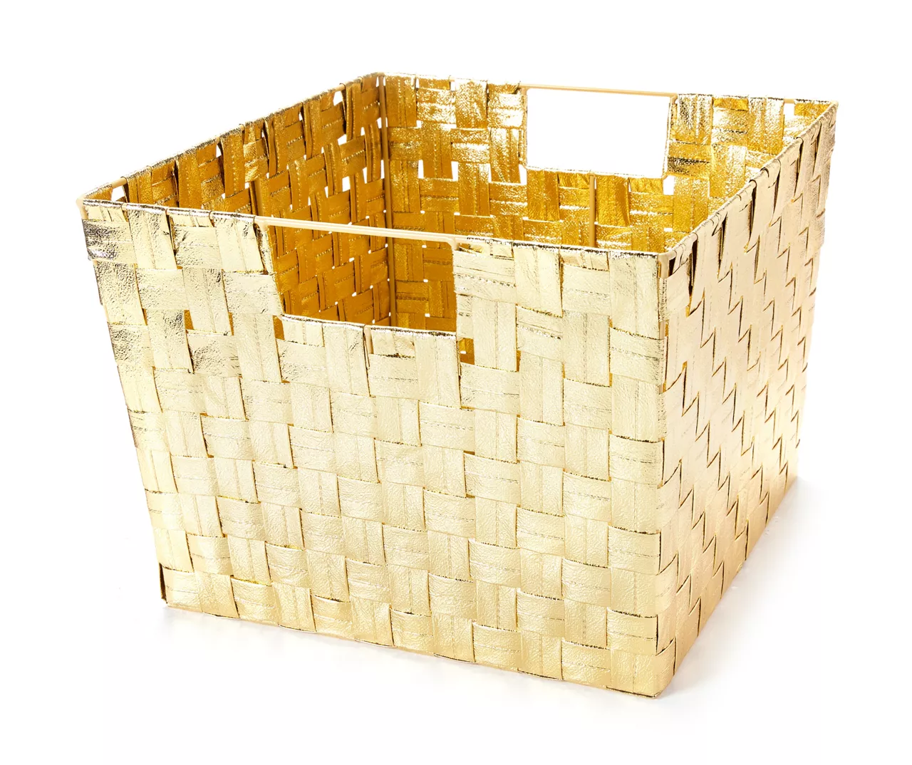 Metallic Woven Storage Bin 13 Metallic Woven Storage Bin - Image 13