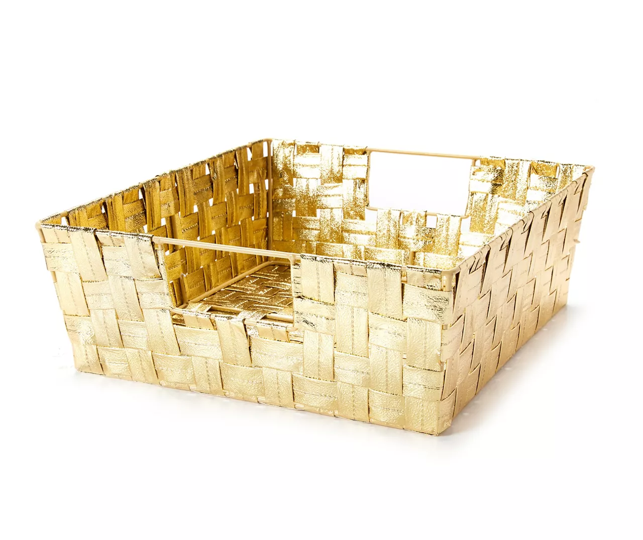 Metallic Woven Storage Bin 15 Metallic Woven Storage Bin - Image 15