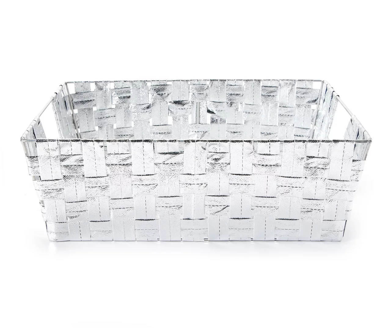Metallic Woven Storage Bin 11 Metallic Woven Storage Bin - Image 11