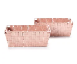 Metallic Woven Storage Bin 25 Metallic Woven Storage Bin -Cuisinart Store 810609648 A0