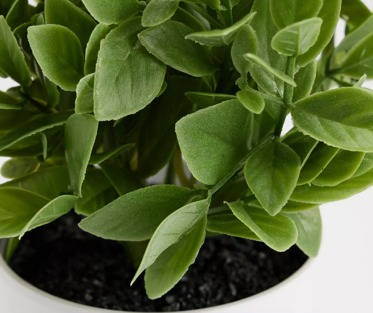 Artificial Greenery In White Ceramic Pot 2 Artificial Greenery In White Ceramic Pot - Image 2