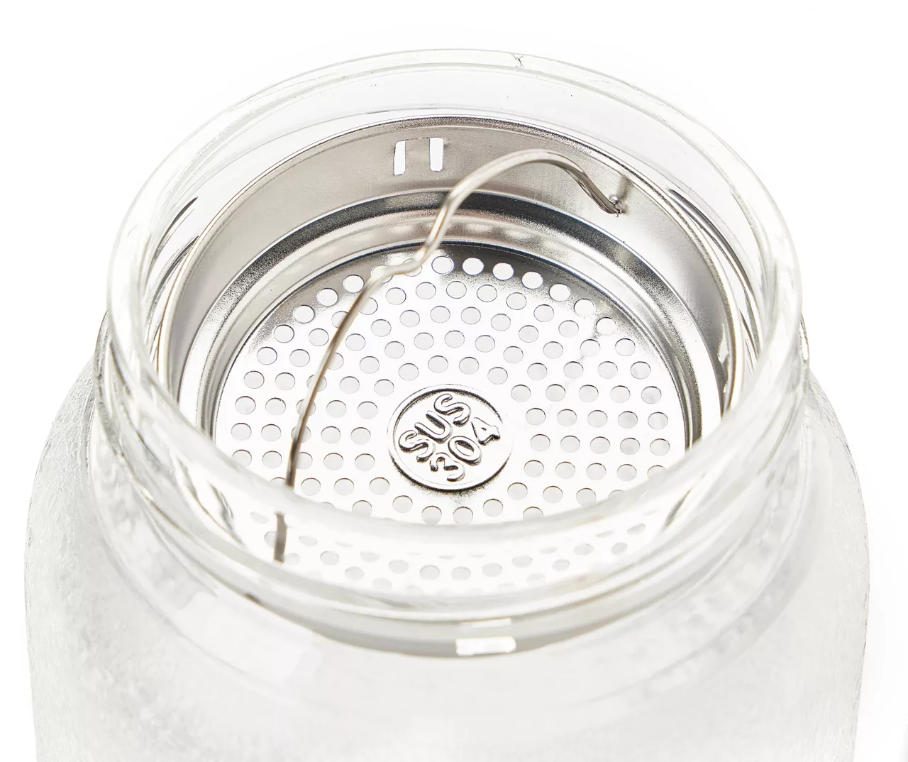 Frosted Glass Water Bottle, 33 Oz. 4 Frosted Glass Water Bottle, 33 Oz. - Image 4