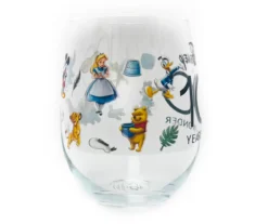 Disney 100 Heritage Multi-Character Stemless Wineglass, 4-Pack -Cuisinart Store 810612019 A3