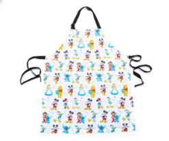 Disney 100 White Multi-Character Apron
