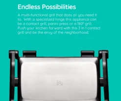 New House Kitchen Stainless Steel 2-Slice Panini Press 6 New House Kitchen Stainless Steel 2-Slice Panini Press -Cuisinart Store 810613070 A0 3