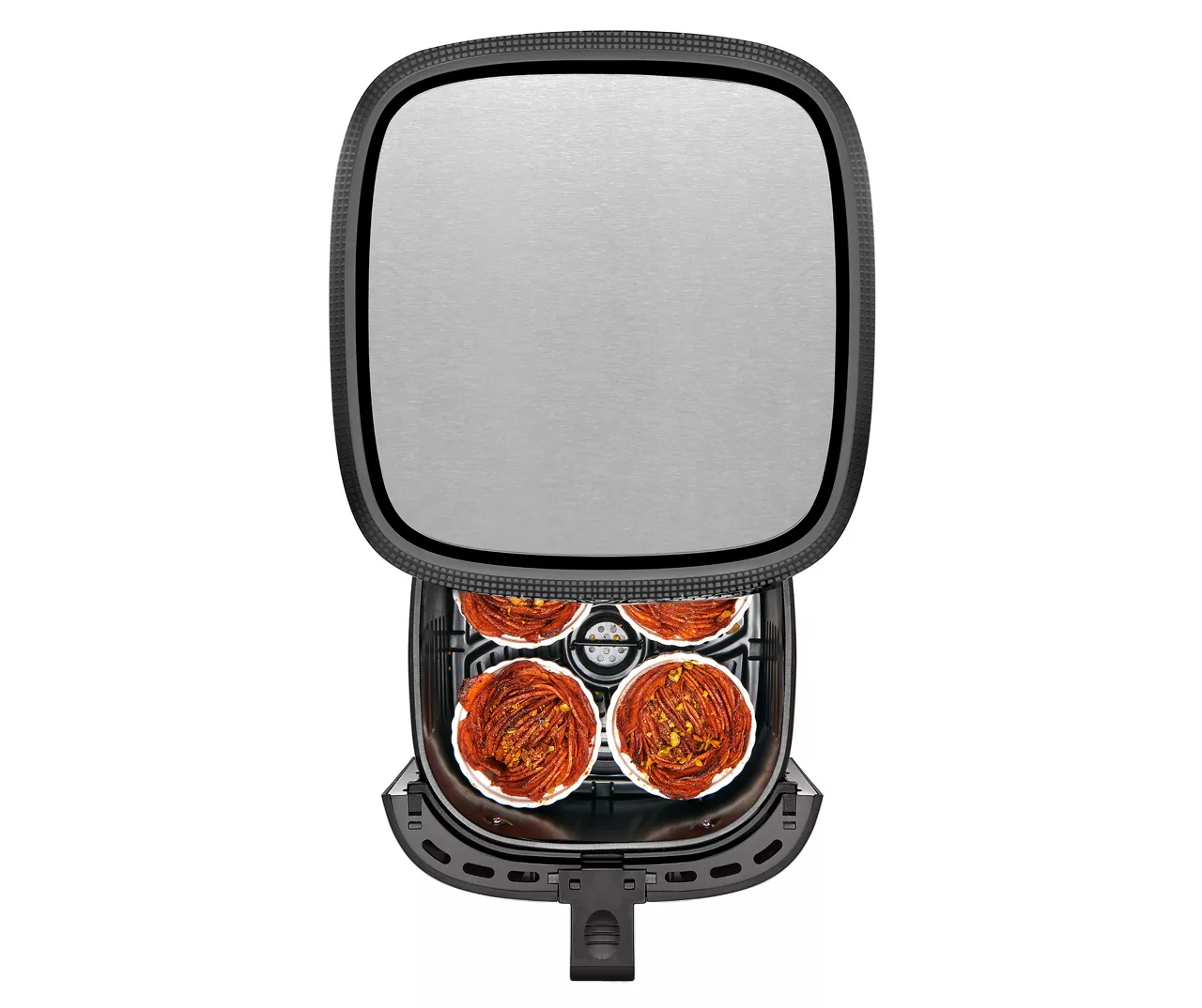 5-Quart Chefman TurboFry Touch Stainless Steel Air Fryer 2 5-Quart Chefman TurboFry Touch Stainless Steel Air Fryer - Image 2