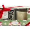 Santa's Cookies Candle & Metal Sleeve Gift Set