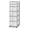 Sterilite 6-Drawer Rolling Storage Cart